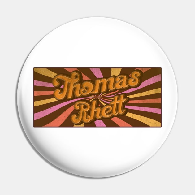 Groovy and Retro Thomas Rhett Pin by Itulah Cinta