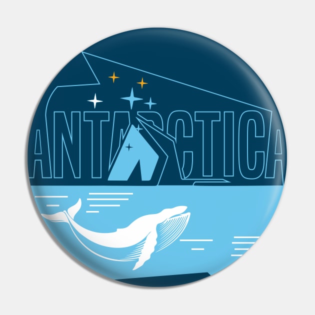 Antarctica Pin by High_