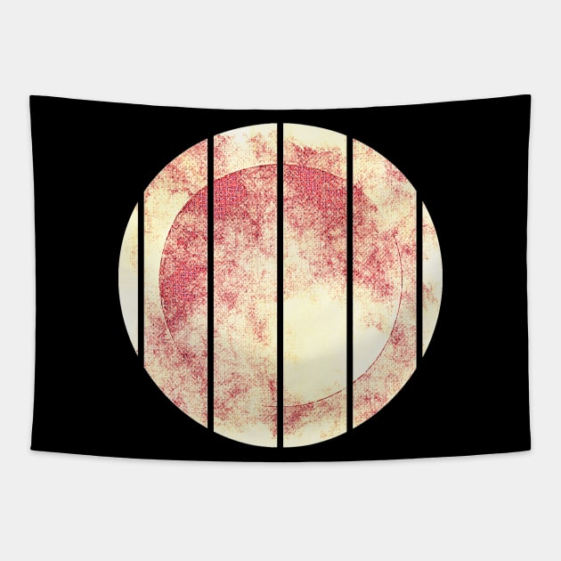 Blood Moon Pop-Art Tapestry by Urban_Vintage