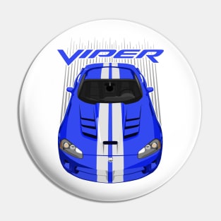 Viper SRT10-blue and white Pin