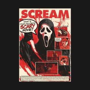 Horror Movie Comic T-Shirt