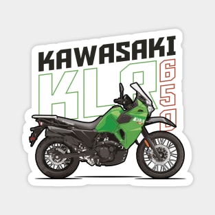 KLR 650 - Green Magnet