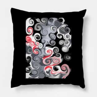 Swirl Abstract Pillow