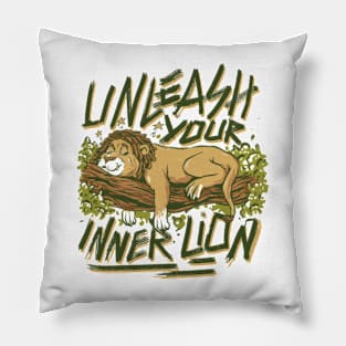 Unleash your inner Lion Pillow