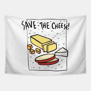 Save_THE_CHEESE.PNG Tapestry