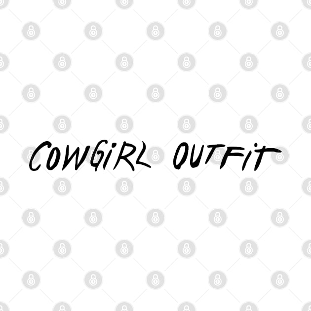 cowgirl outfit by Mickey Haldi