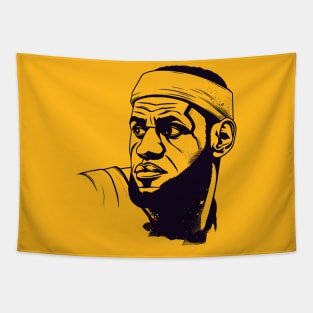 Lebron King James Tapestry