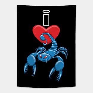 I Heart Scorpions Tapestry