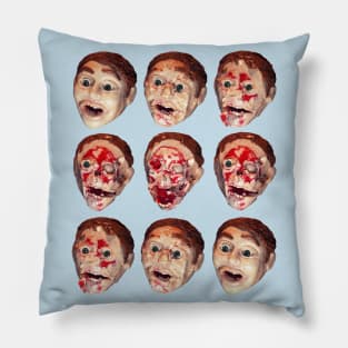 Acid face Pillow