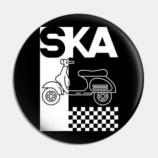 Ska Future, Ska Past mono Pin