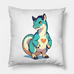 Fun Cartoon Dino 04 Pillow