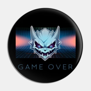 Game over Pin