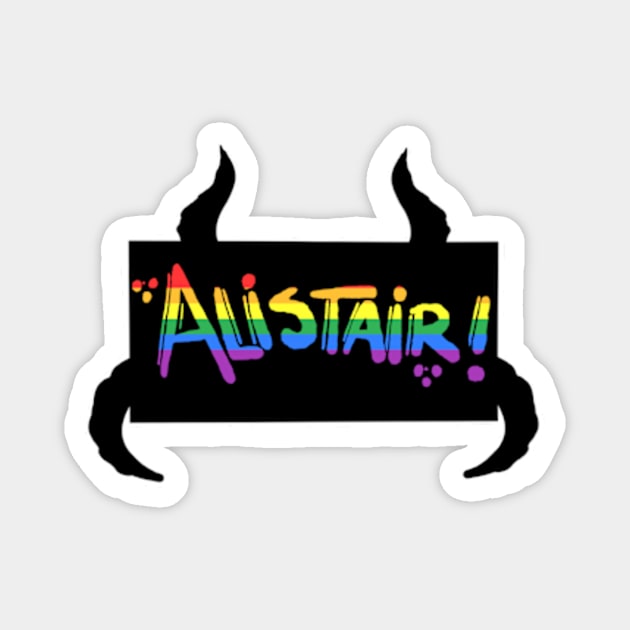 Alistair Gay Pride Magnet by DivineandConquer