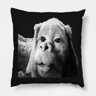 Falkor The Luck Dragon From The Neverending Story Design Pillow