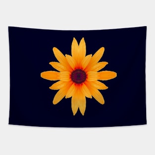 Bright Daisy (dark background) Tapestry