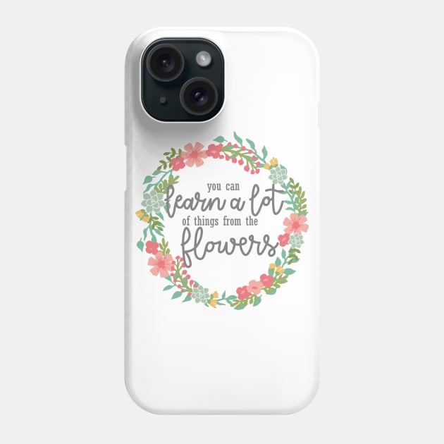 Pastel Flowers Phone Case by DreamersDesignCo