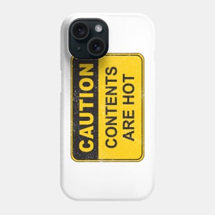 Funny Caution Sign Board Phone Case