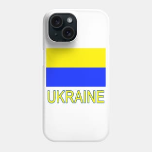 The Pride of Ukraine - Ukrainian Flag Design Phone Case