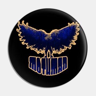 Mothman West Virginia Wing Humanoid Moth Retro Vintage Pin