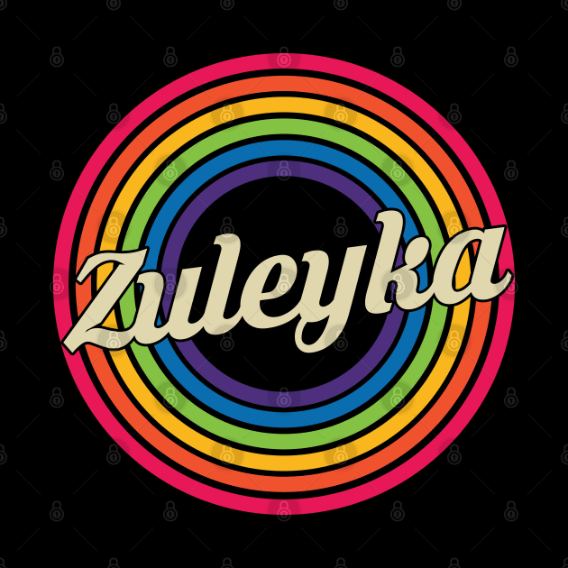 Zuleyka - Retro Rainbow Style by MaydenArt