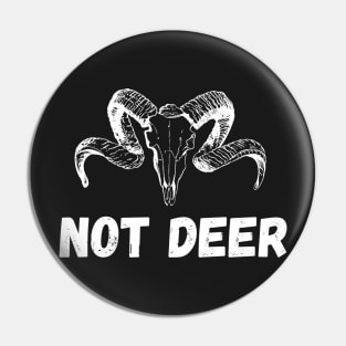 Wendibruh wendigo phrase - Not Deer Pin