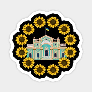 The Mariinskyi Palace in Kyiv Magnet