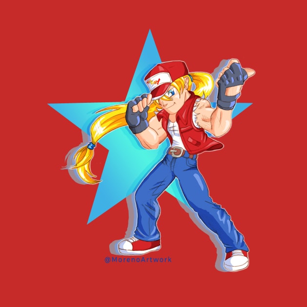 Cute Terry of Fatal Fury by MorenoArtwork