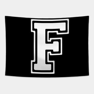 Letter F Tapestry