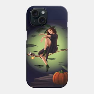 Witch Glider Phone Case