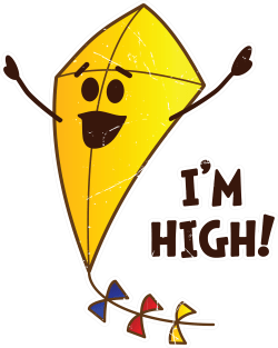 High As A Kite Magnet