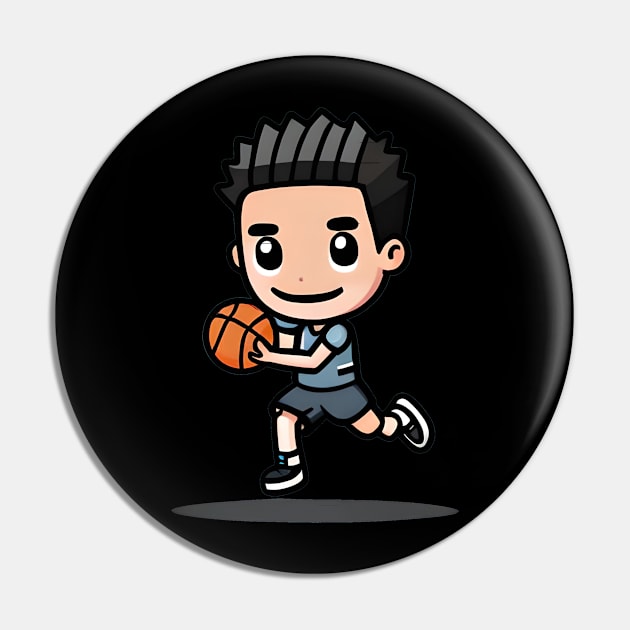 Street BasketBall Player Pin by Twelve Kind