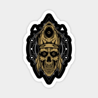 dead priest Magnet