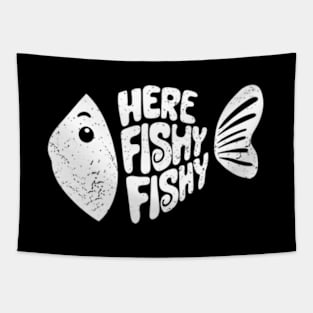 Here fishy fishy fishy Fanny Tapestry