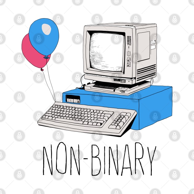 Non-Binary by DrumRollDesigns