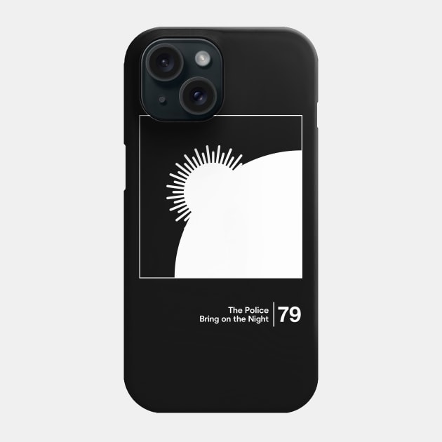 The Police / Minimalist Graphic Artwork Design Phone Case by saudade