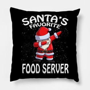 Santas Favorite Food Server Christmas Pillow