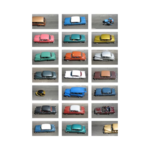 Cuban Vintage Cars by JunkyDotCom