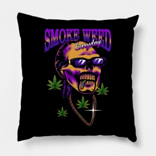 Smoke Weed 90s Pillow