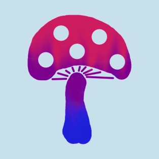 Bi Pride Mushroom T-Shirt