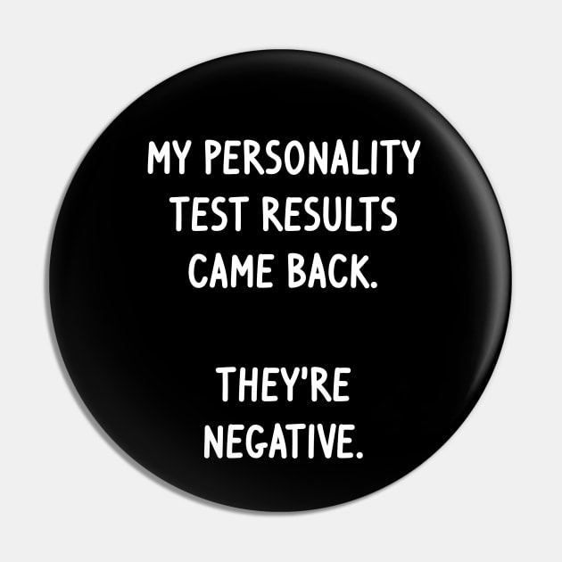 Personality Test Pin by topher