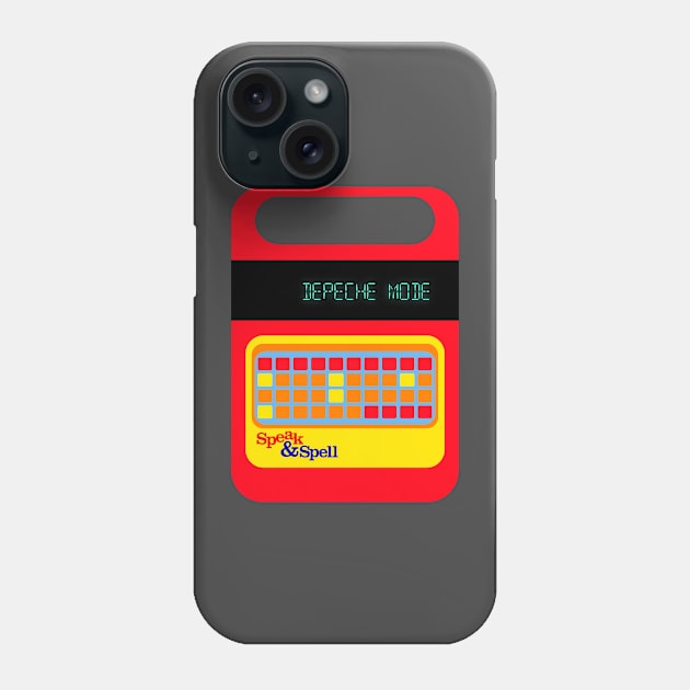 Depeche Mode (Speak & Spell) Phone Case by Stupiditee