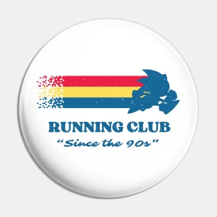 Running Club Since The 90s Pin