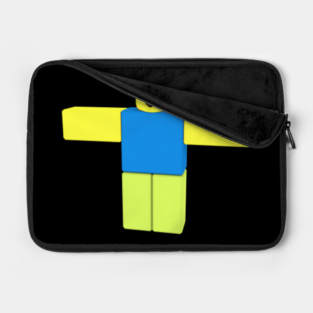 T Pose Roblox Noob Meme Gamer Gift Roblox Laptop Case Teepublic - t pose tuesday roblox