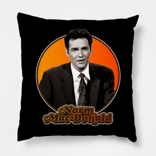 Retro Norm MacDonald Tribute Pillow