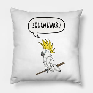 Squawkward Pillow