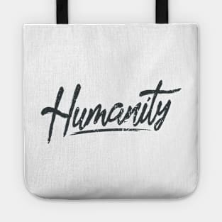 'Humanity' Refugee Care Rights Awareness Shirt Tote