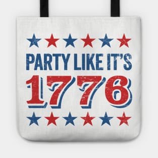 Vintage 4th of July Fun: Party Like It's 1776 Tote