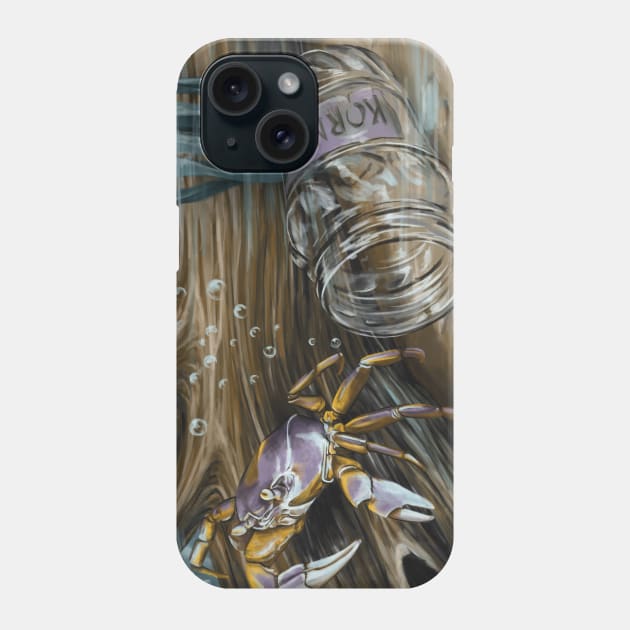 Crab Phone Case by Anilia