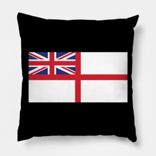 White Ensign Pillow