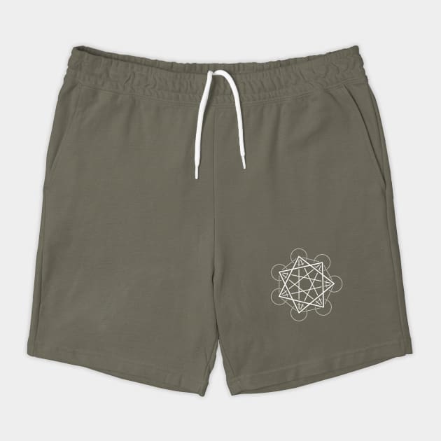 Heptagram (seven sided star) - Awesome Sacred Geometry Design by Nonstop Shirts
